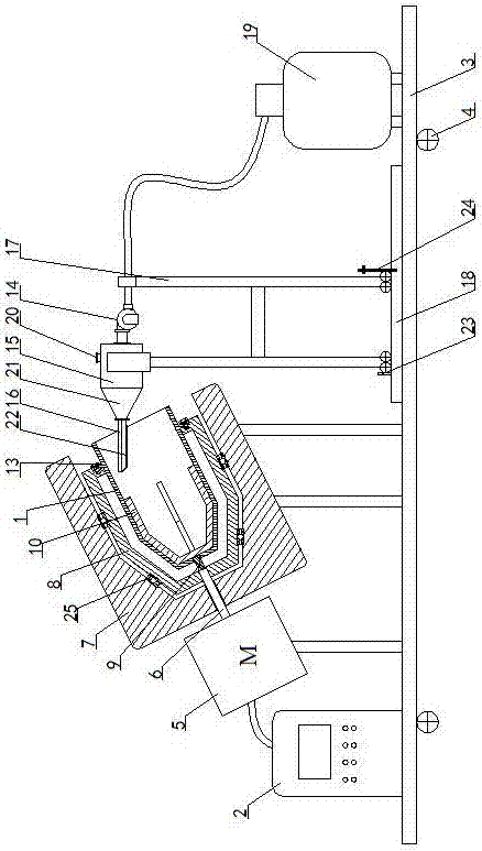 Quick determining instrument for water content of pavement material containing pitch milling material