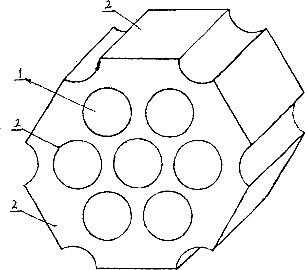 Heat exchanger with covering layer