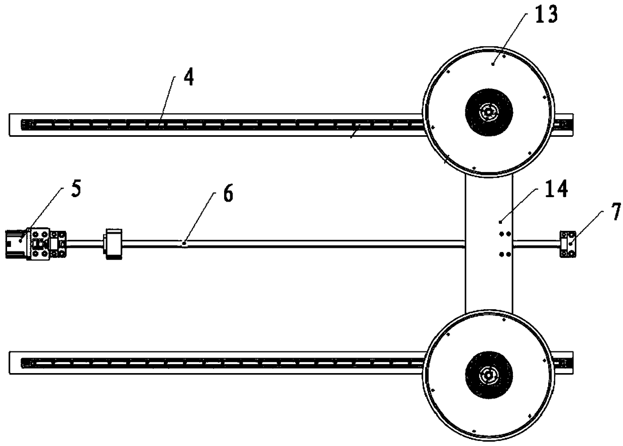 Blade grinding machine steel belt unwinding temporary-storage device