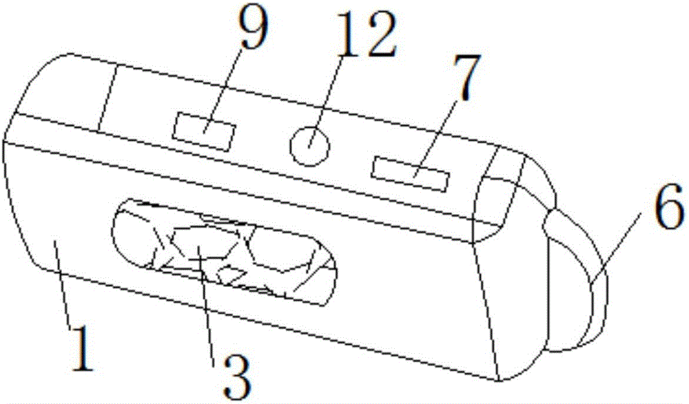 Automobile remote key with touch screen