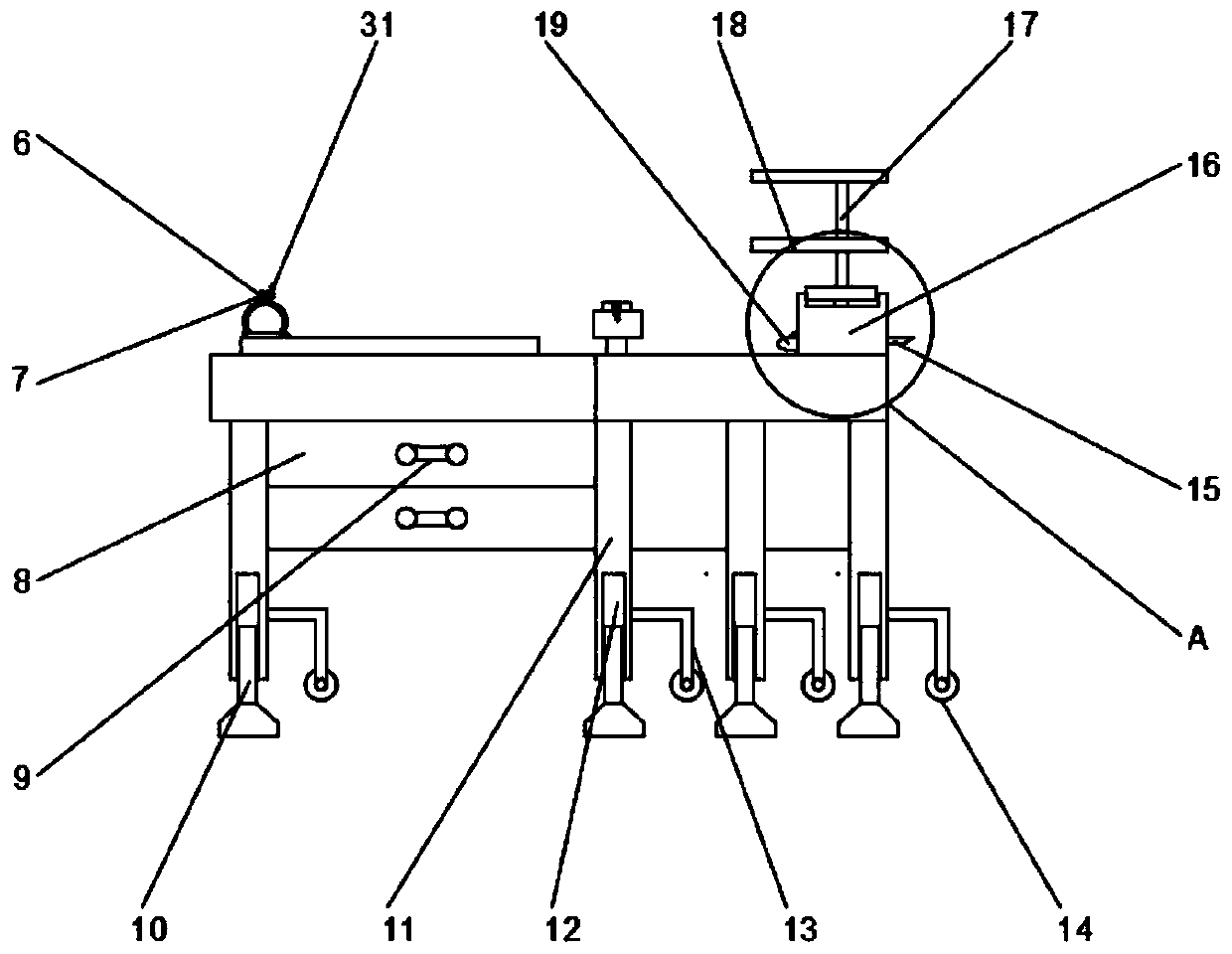 Novel animal husbandry veterinarian special inspection device