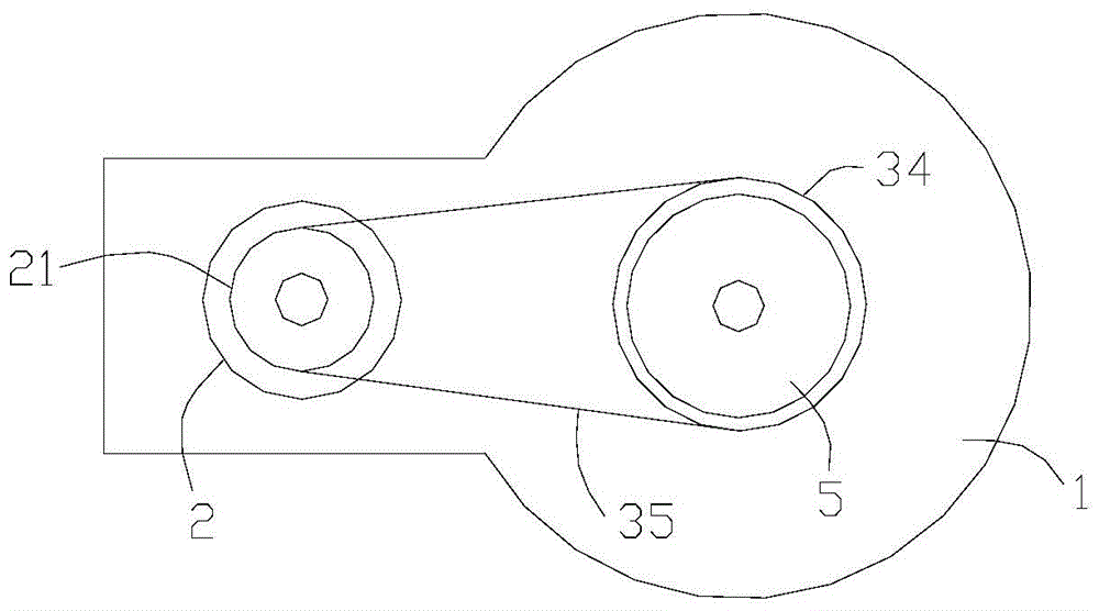 Stirring device for gas-liquid mixing reactor with uniform mixing