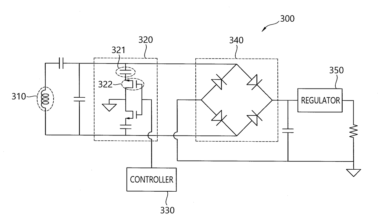 Wireless power reception device and wireless communication method