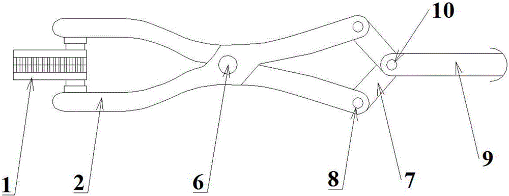 Novel purse-string forceps for laparoscope