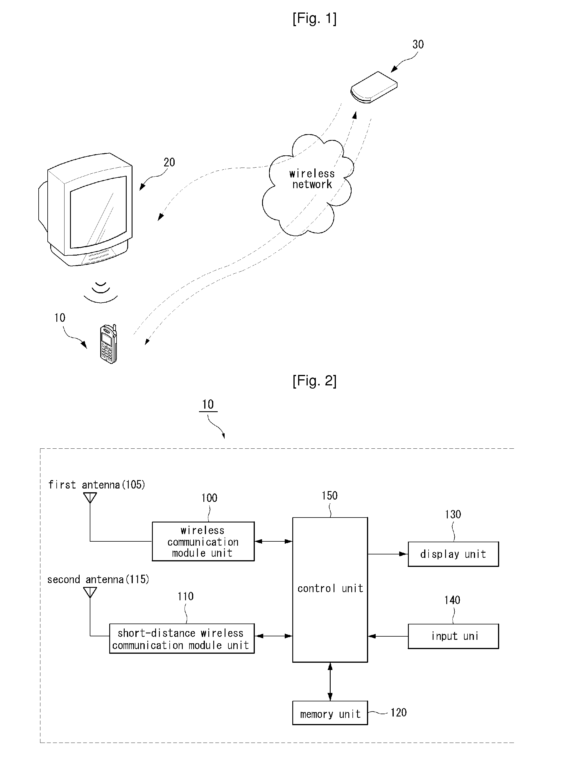 Method for receiving data service