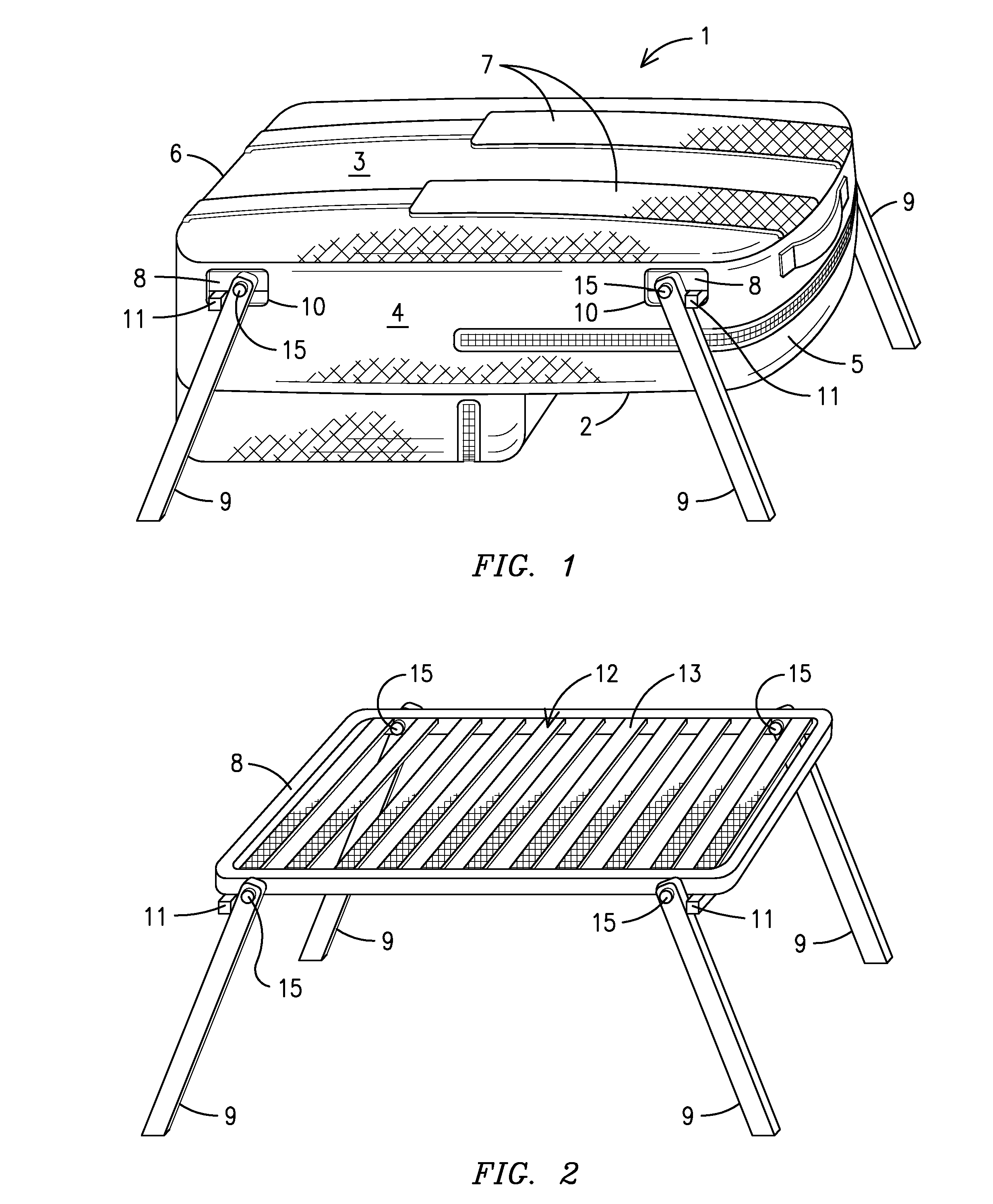 Backpack stool