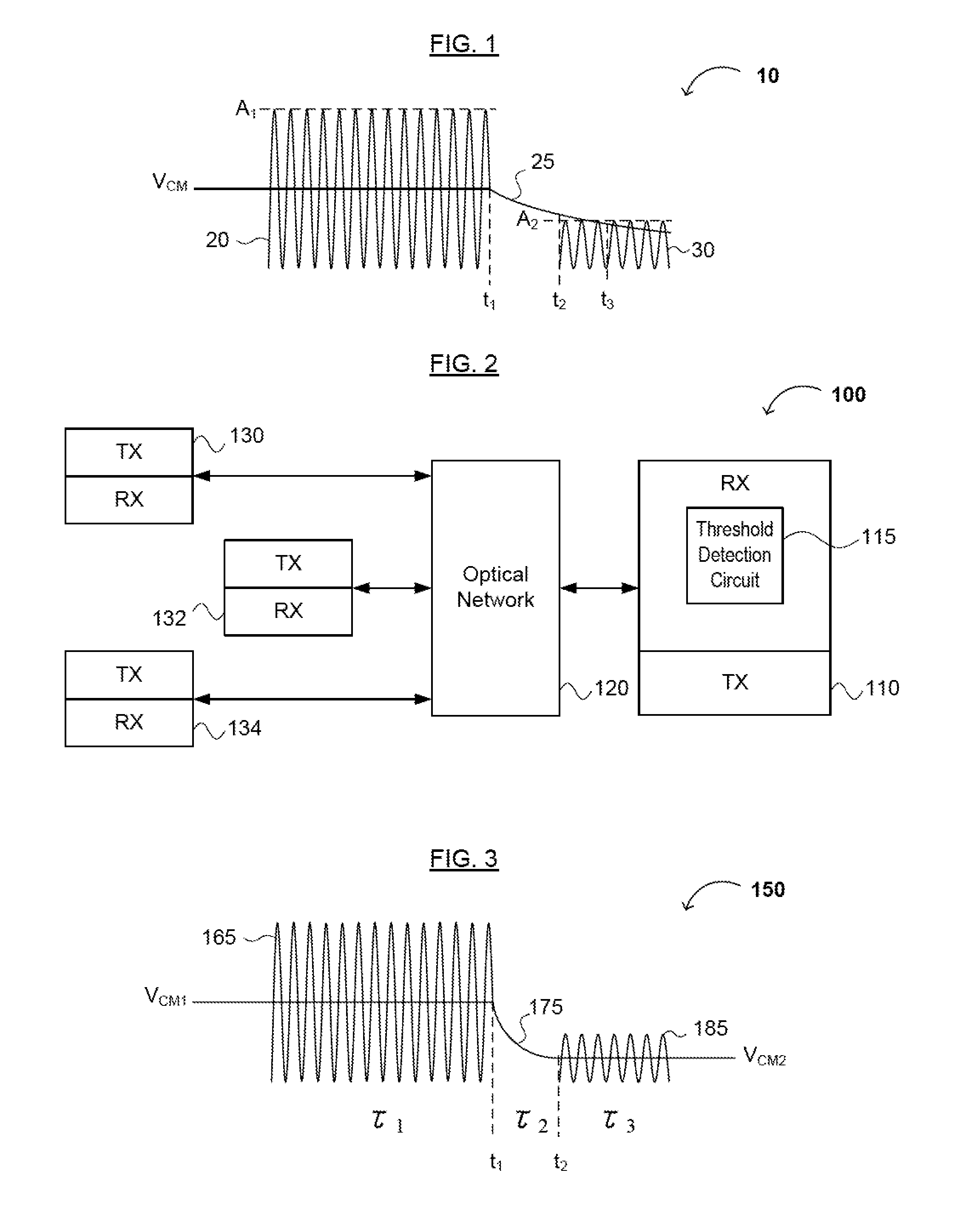 Data Signal Threshold Detection and/or Recovery in Optical and/or Optoelectronic Receivers and/or Transceivers