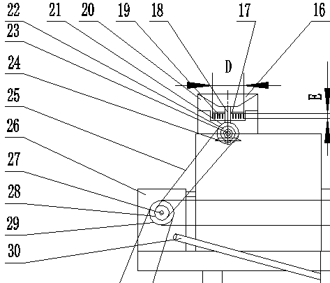 Deep applying machine for orchard liquid fertilizers