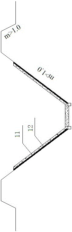 Drained water recycling and nitrogen and phosphorus cascaded percolation, blocking and removal system for paddy field on southern gentle slope land and application method of system