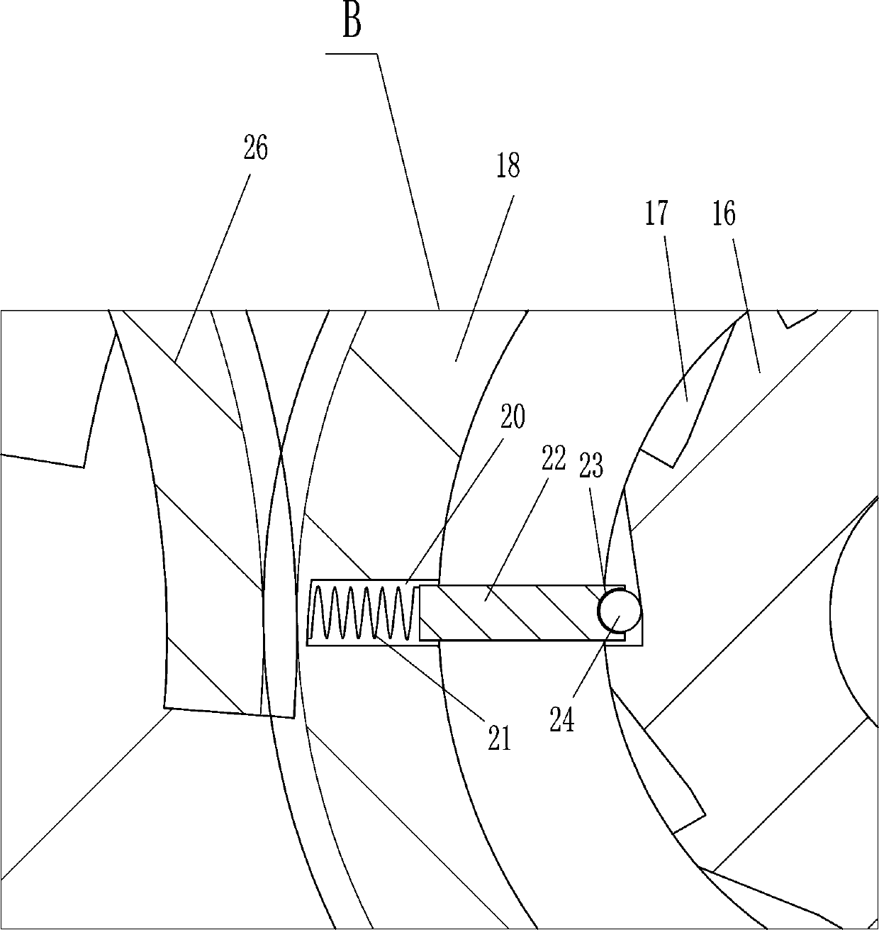 Bench frame welding auxiliary device