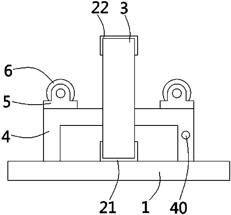 Steel band detection mechanism in color steel plate printing production line