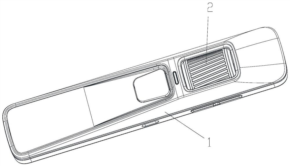 Laser page turning pen and page turning detection method thereof