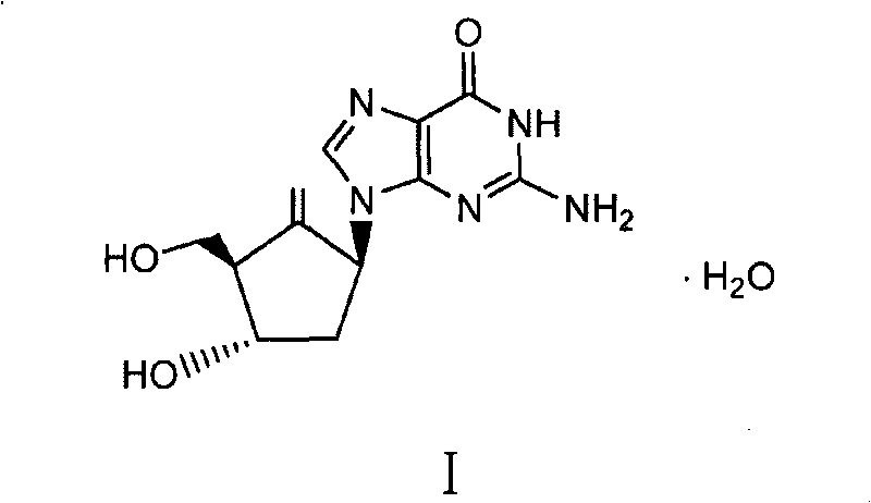 Method for preparing entecavir