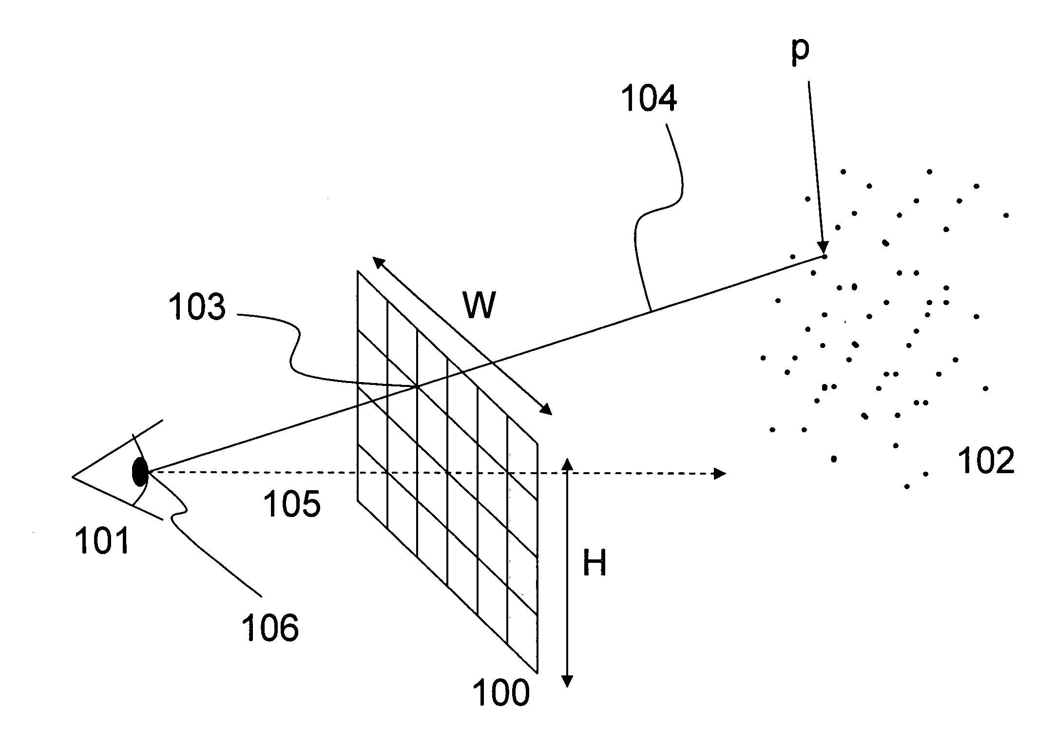 Method of generating surface defined by boundary of three-dimensional point cloud