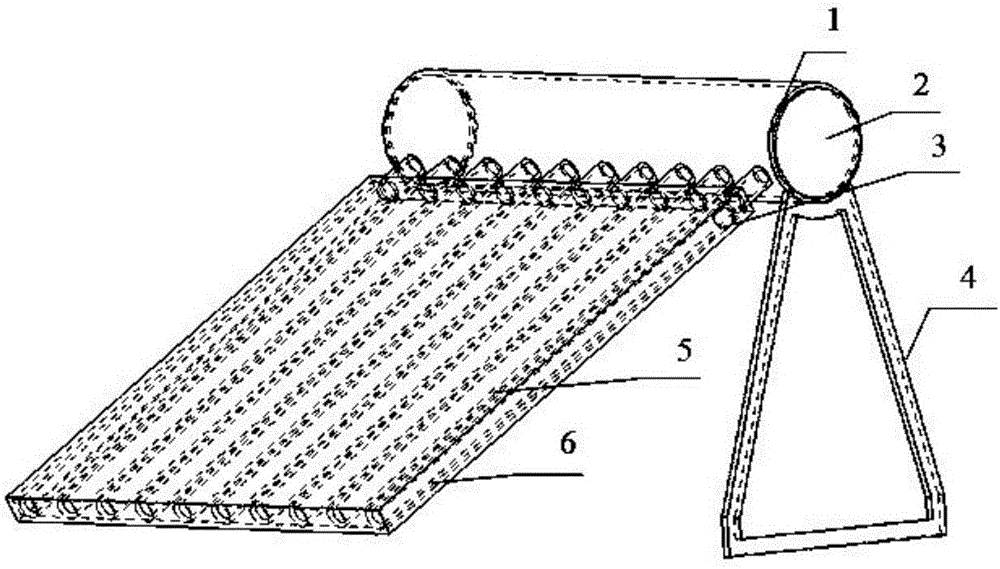 Carbon black nanometer solar energy absorbent applied to solar water heater