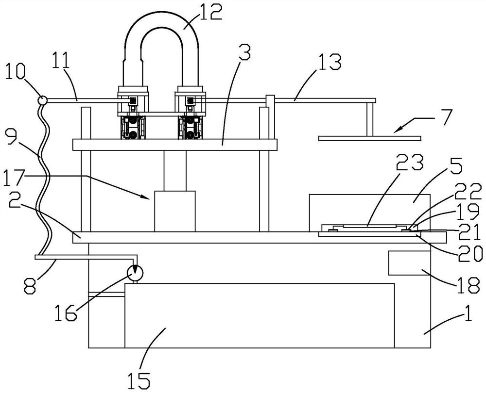 Precise drip irrigation teaching simulation system and application method thereof