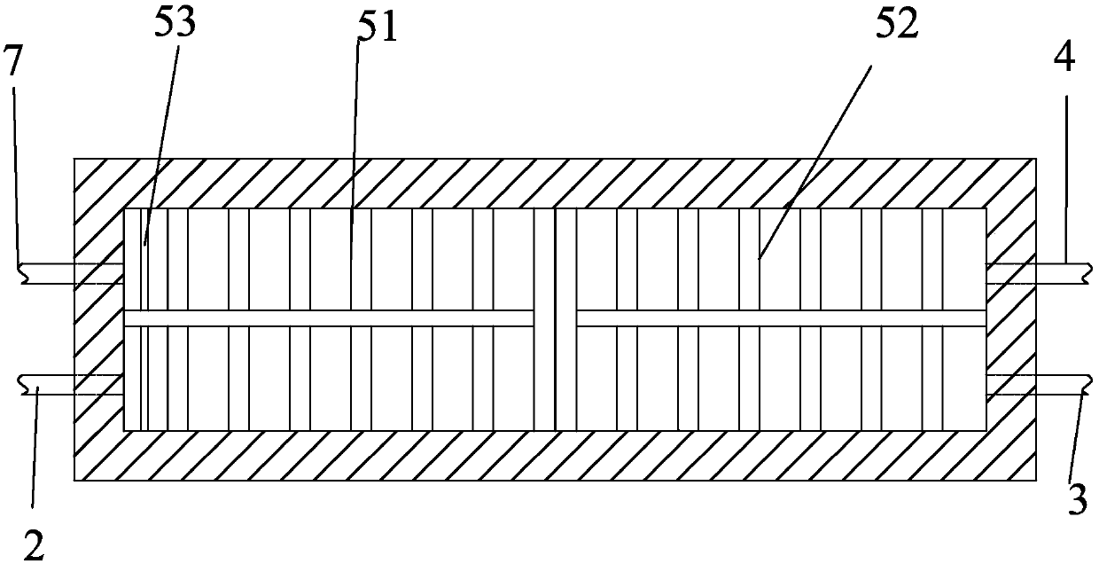 Gutter inlet for recycling and reusing of rainwater