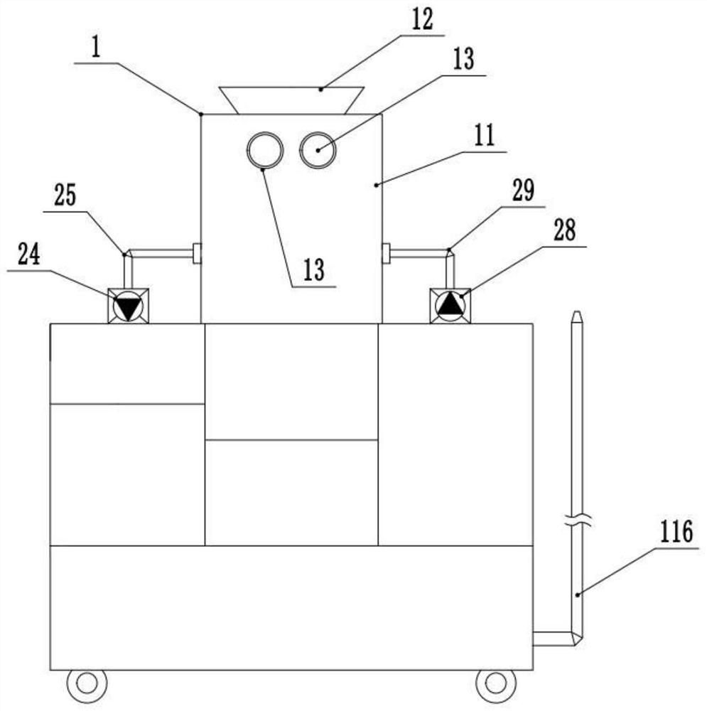 Device and method for rapidly detecting residual quantity of abamectin B2a in soil