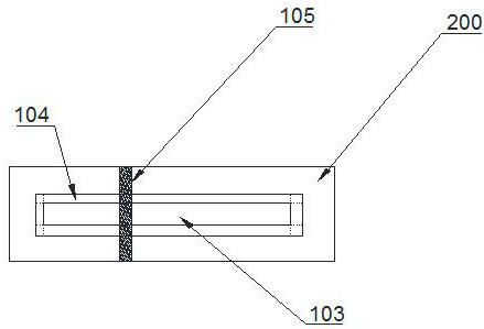 Sleeving shell of round block hole type graphite heat exchanger and production process thereof