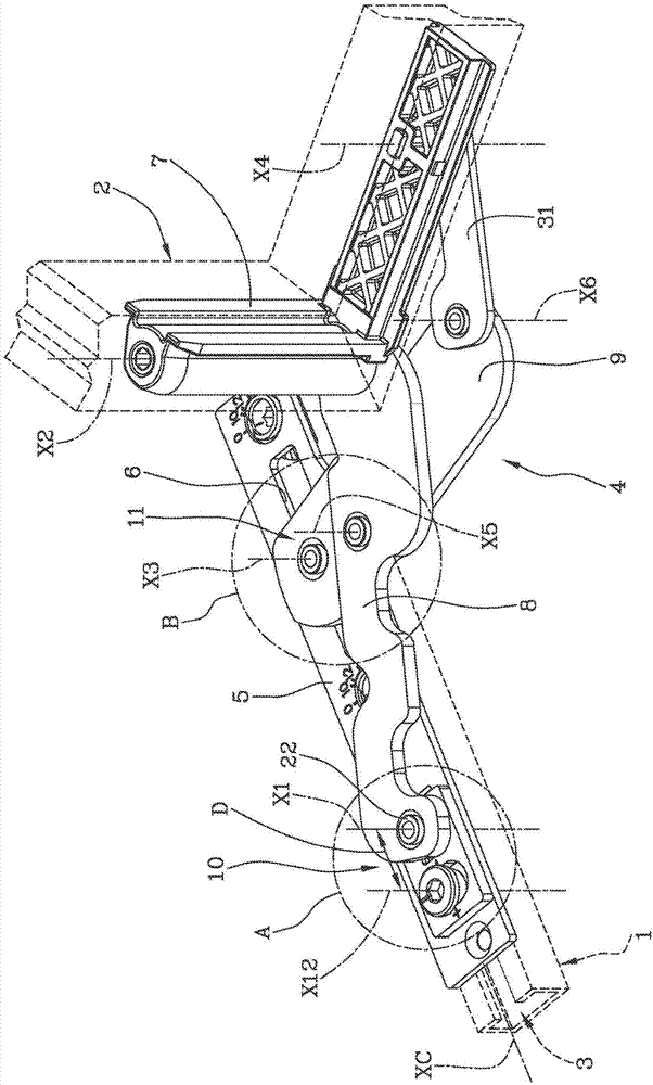 Hinge for doors or windows