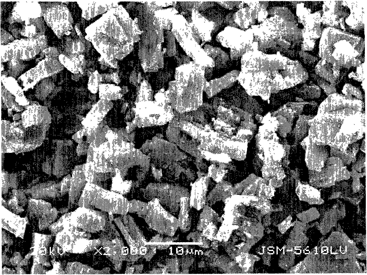 Preparation of iron oxalate hydrous salt crystal