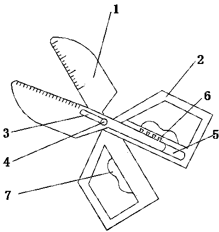 Cloth scissors