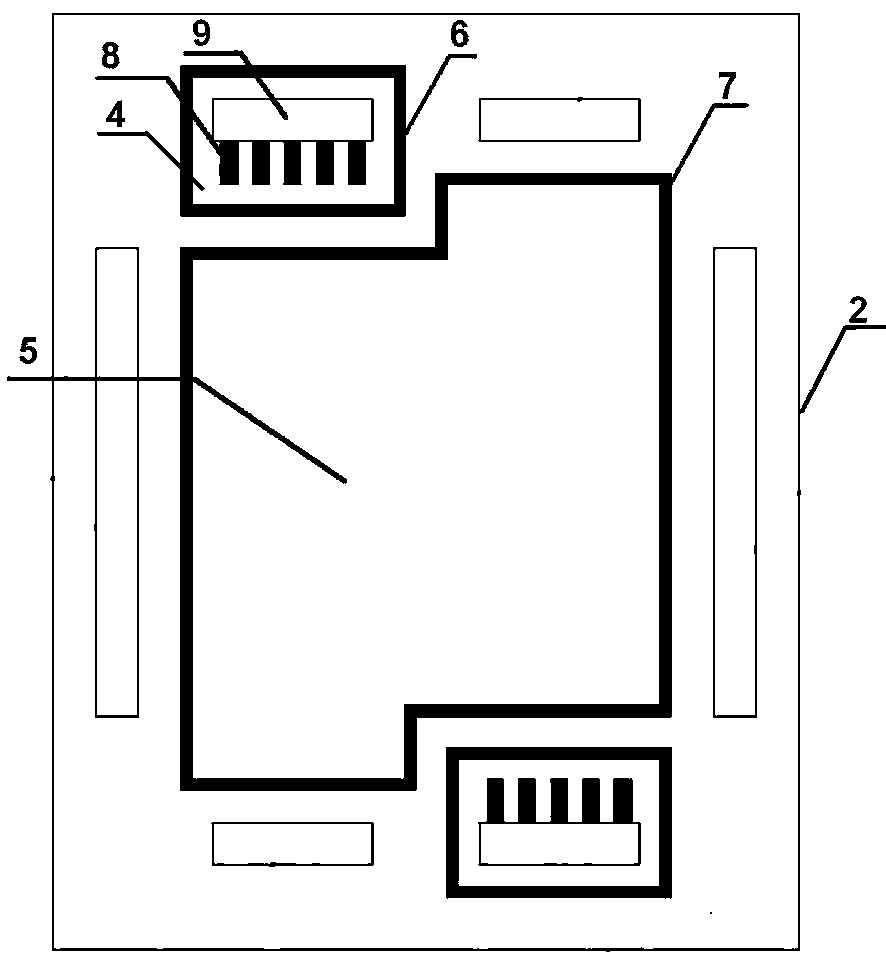 Backward air inlet fuel cell stack