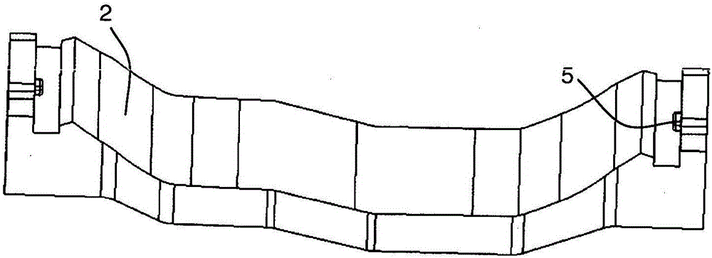 Method for cutting sectors for tyre moulds and semi-finished element for supplying sectors of a mould for moulding tyres