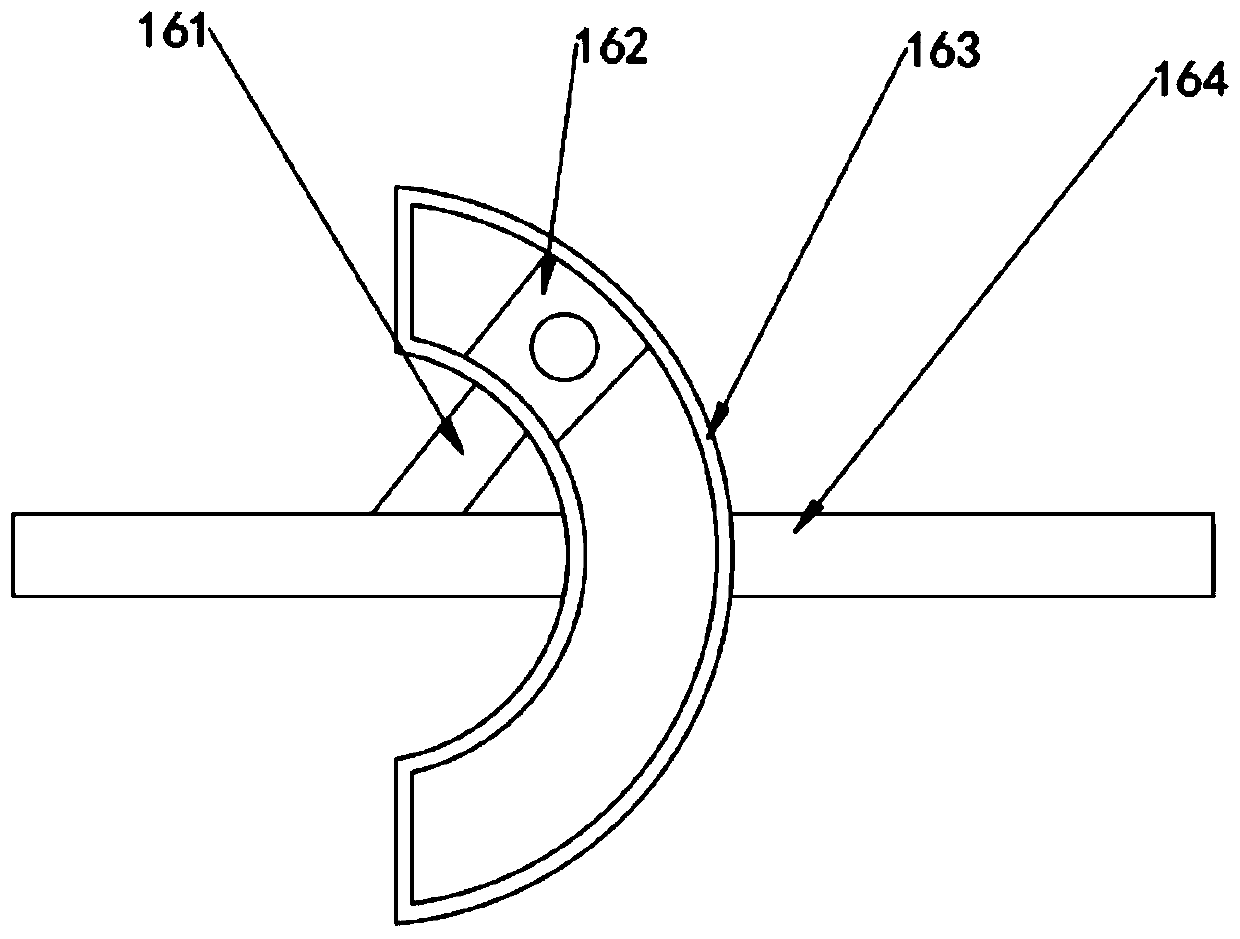 Iron sheet beveling device used for hardware machining