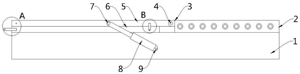 Unloading frame for logistics cargo transport