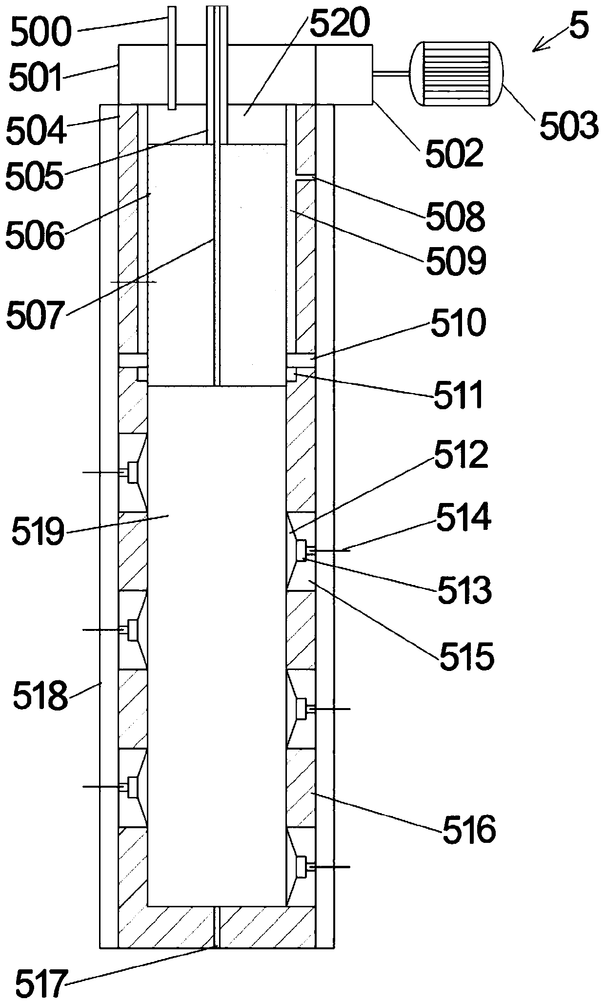 Chemical agent foaming effect evaluation device and evaluation method