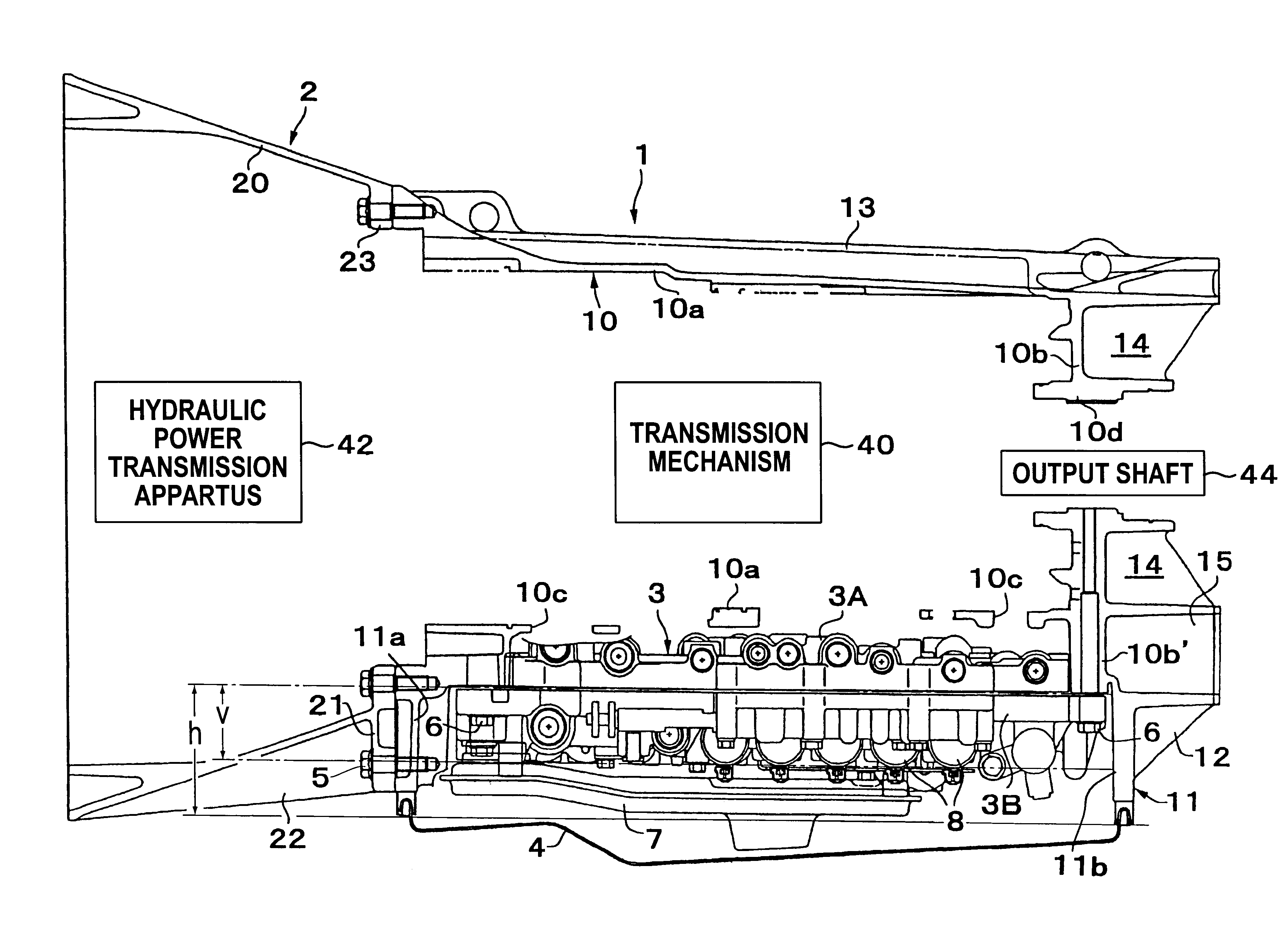 Automatic transmission case