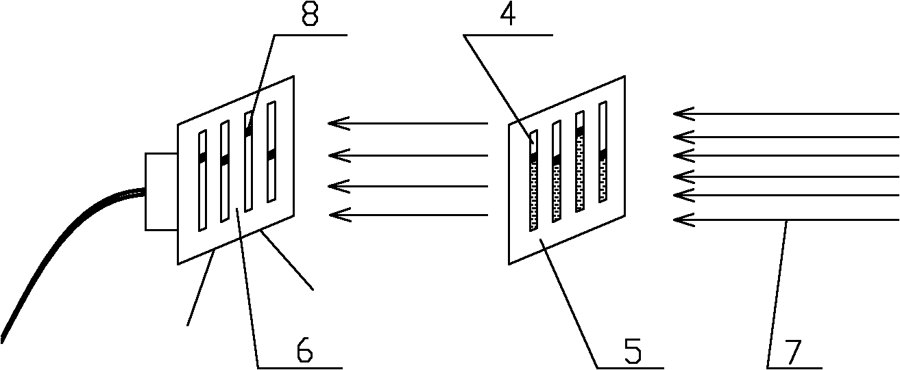 High accurately measuring method for in-tube liquid level elevation of photoelectric and tubular settlement meter