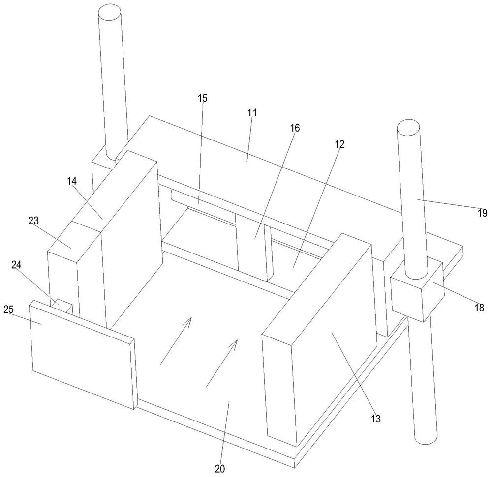 Paper pushing mechanism for corrugated paper production