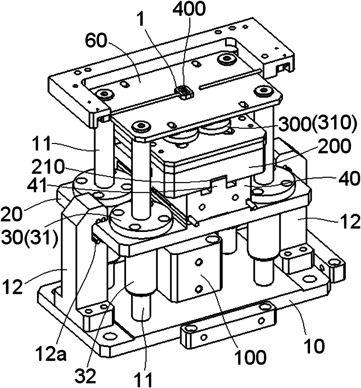 Stretching equipment for elastic sealing rings