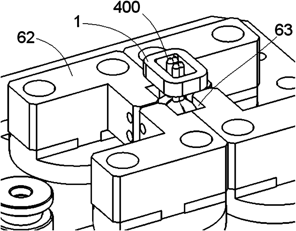 Stretching equipment for elastic sealing rings