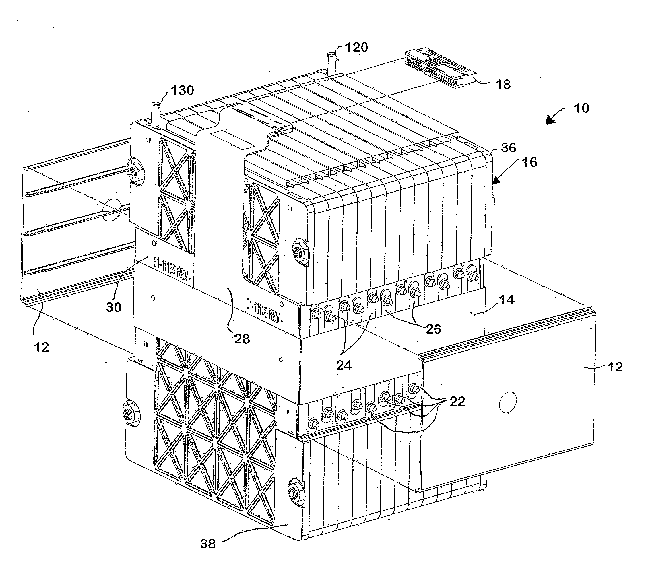 Scalable battery module