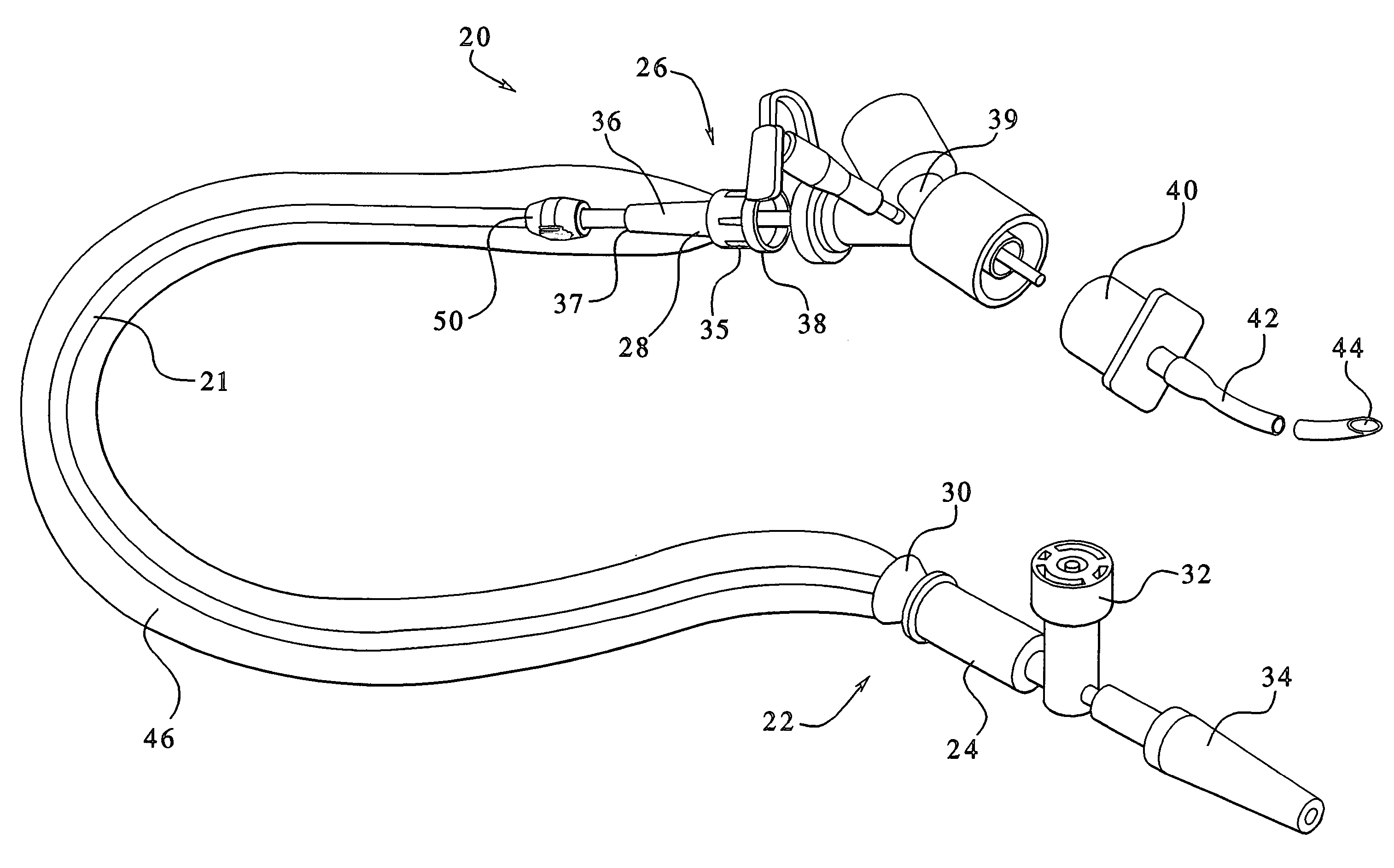 Sleeved catheter having insertion control mechanism