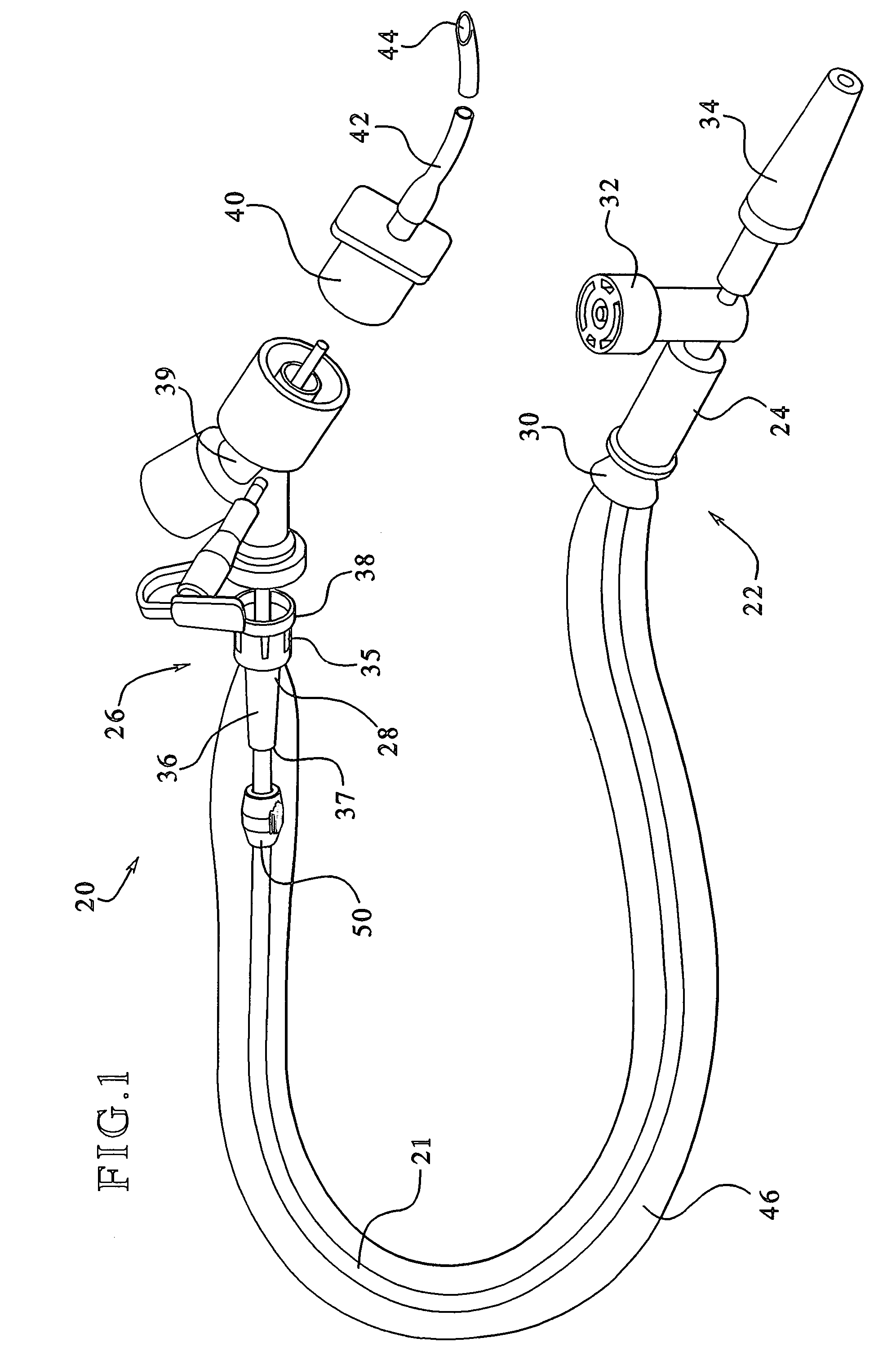 Sleeved catheter having insertion control mechanism