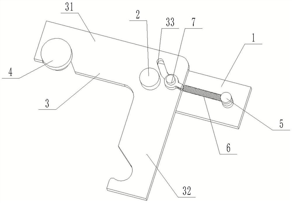 Steel structure bridge box welding positioning device