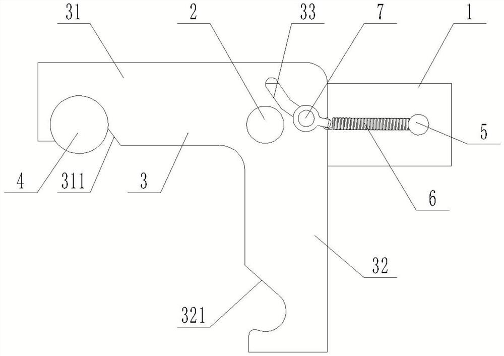 Steel structure bridge box welding positioning device