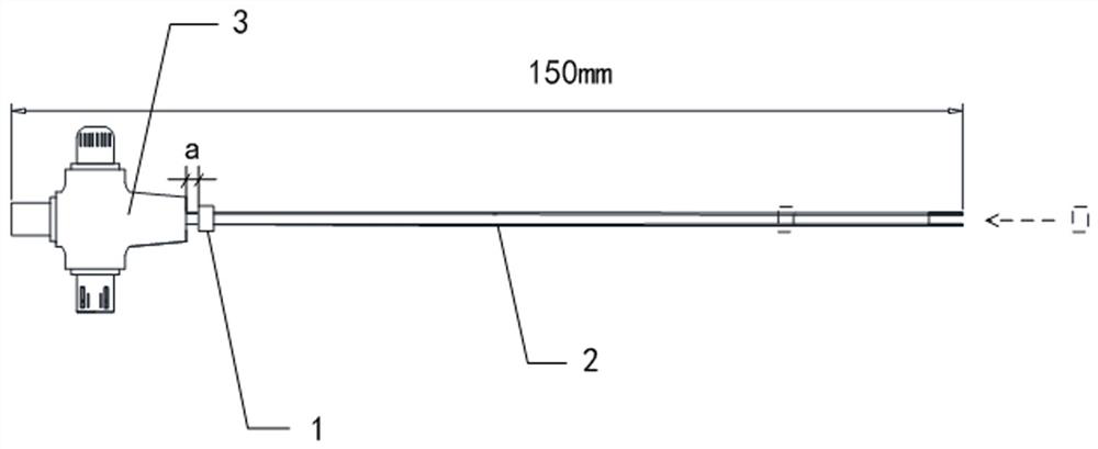 Charging wire sheath injection molding method