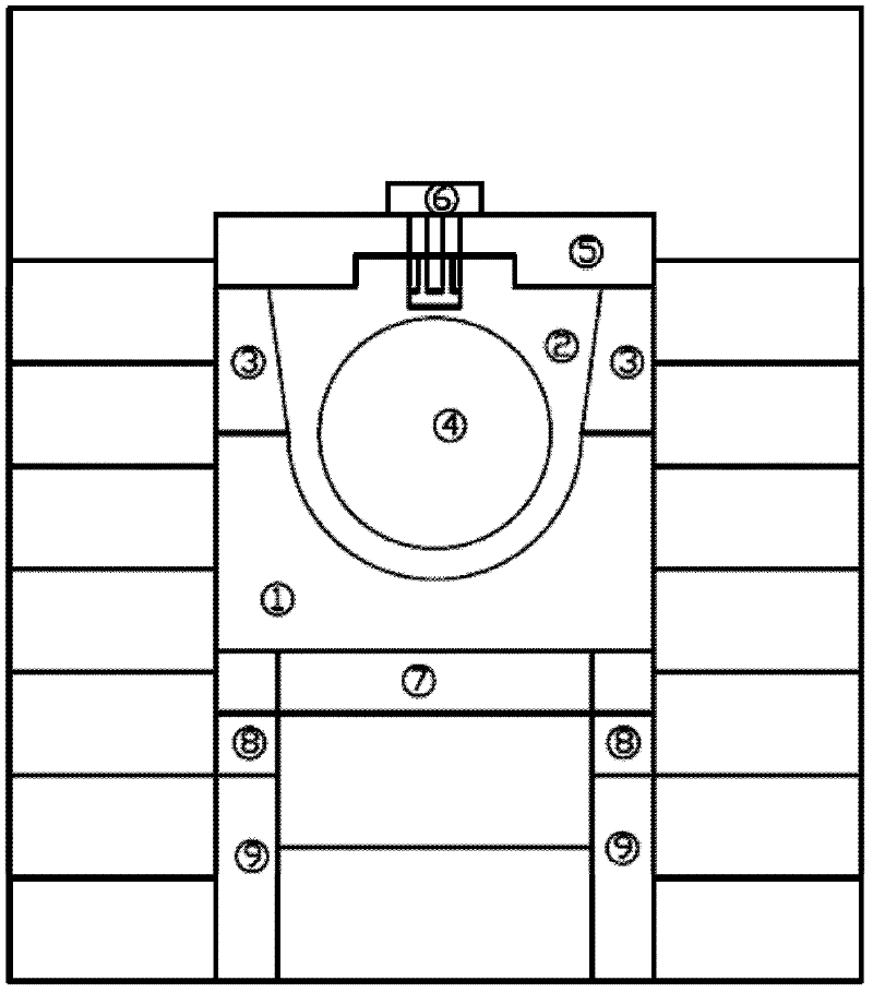 Refractory heat-preservation structure capable of improving service life of clarifying tube