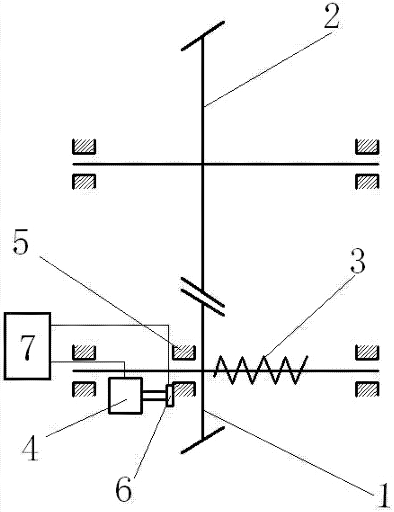 Electronic-control backlash eliminating gear pair with variable tooth thickness