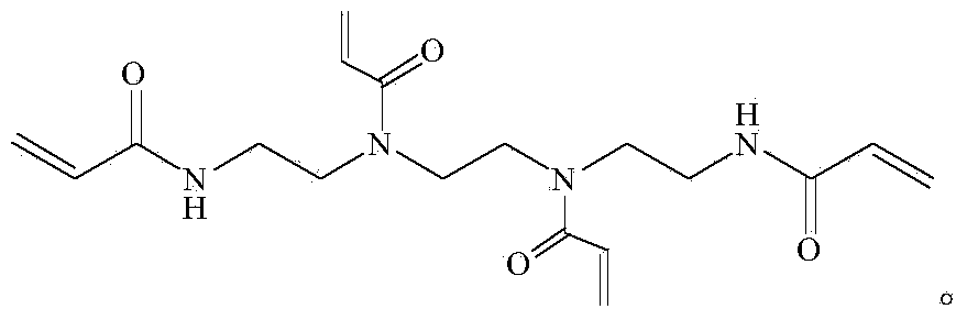 Anti-crease finishing agent for acrylamido cotton fabric, and preparation method and application thereof