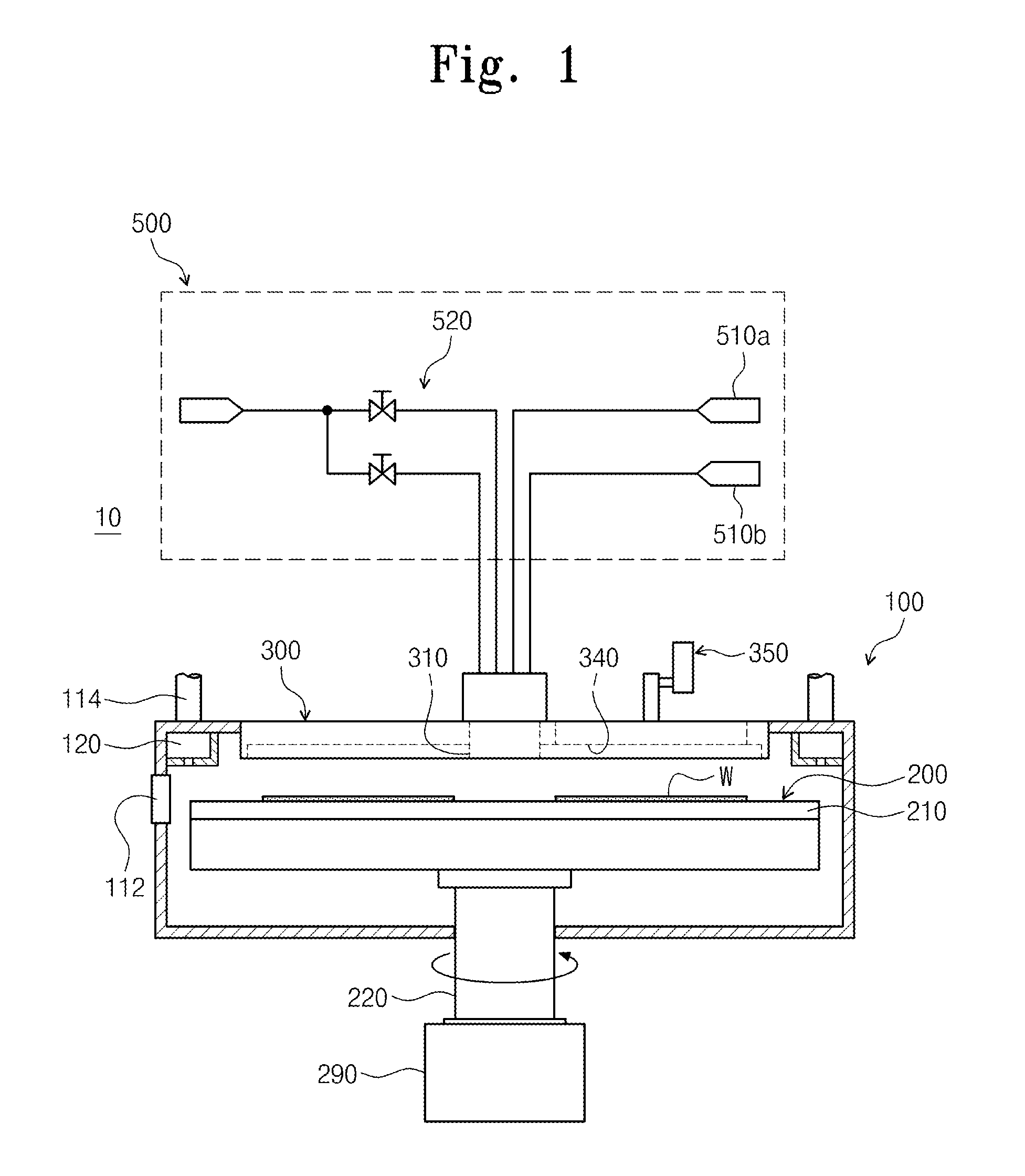 Injection member for manufacturing semiconductor device and plasma processing apparatus having the same