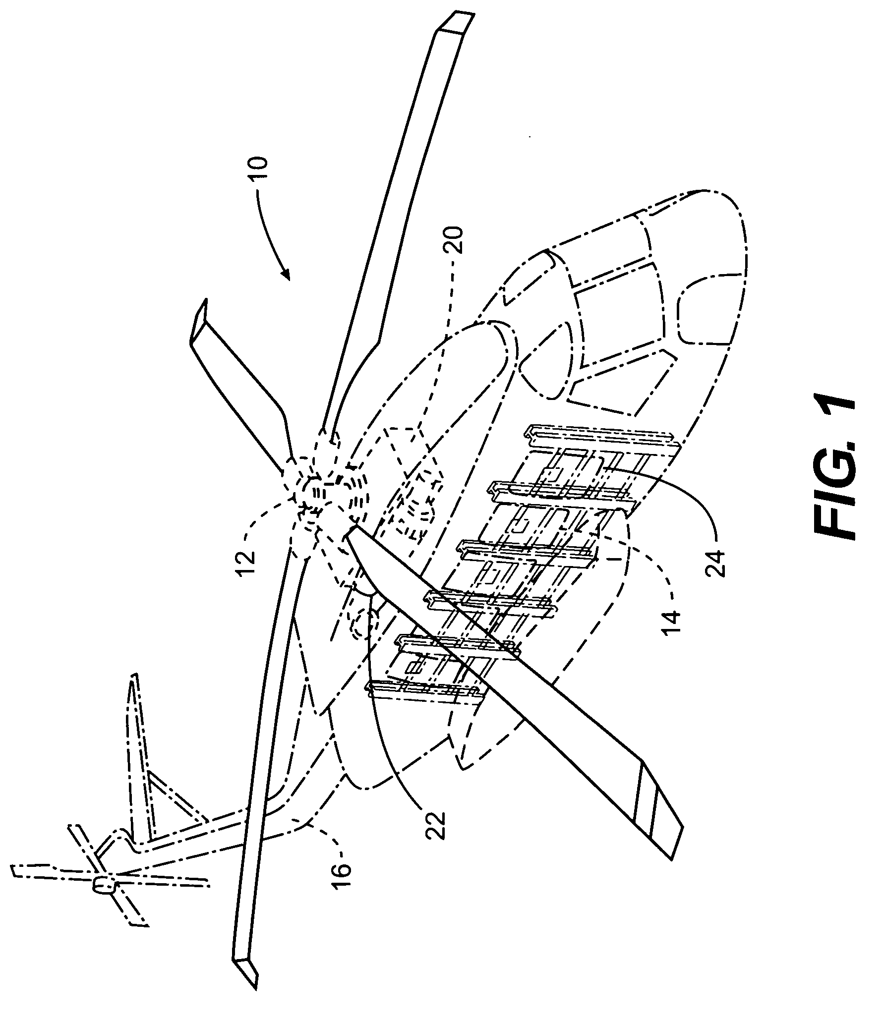 Tunable acoustic absorption system for an aircraft cabin