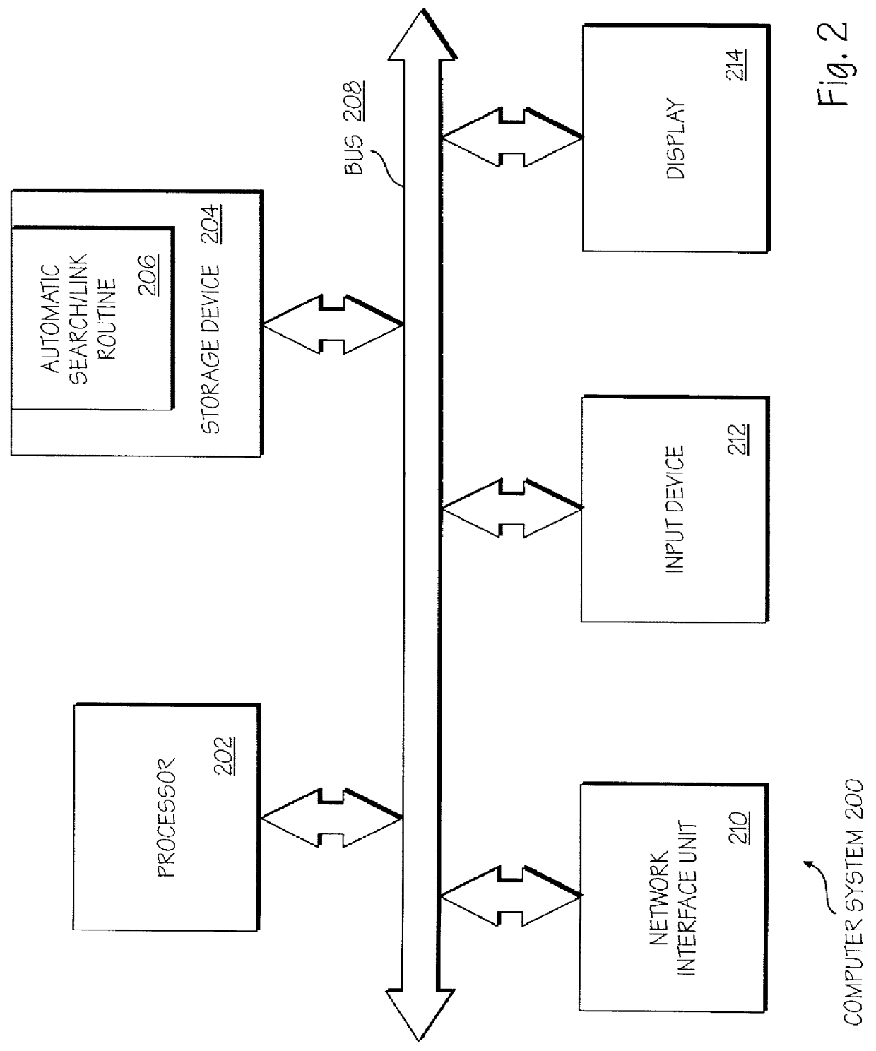 Method and apparatus for providing automated searching and linking of electronic documents