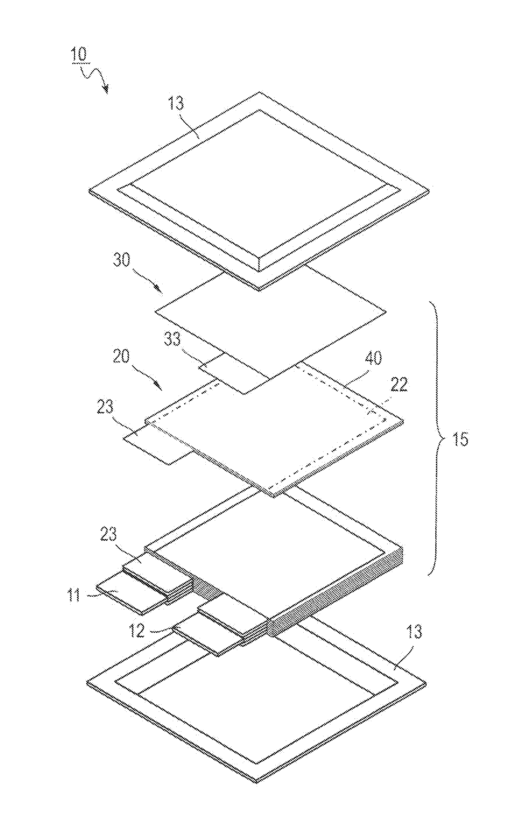 Stacking device and stacking method