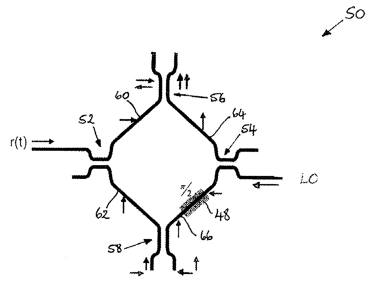 Planar Waveguide Circuit and Optical Receiver